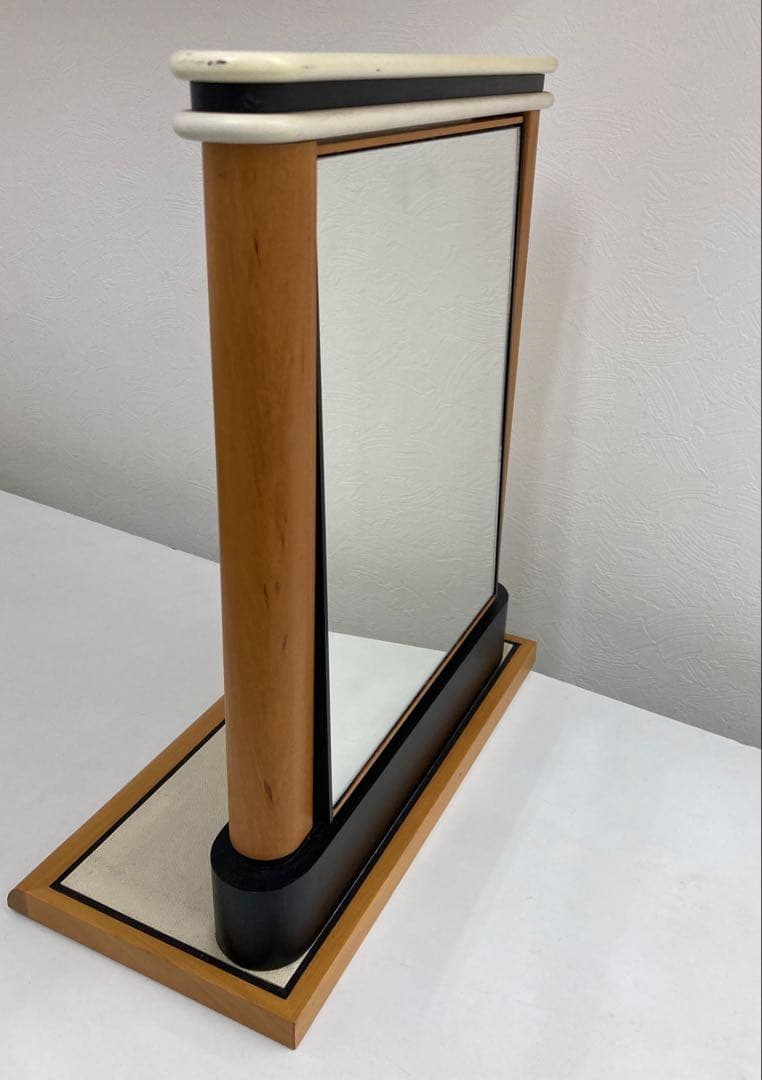 【激レア✨】ダンヒルdunhill 木製ディスプレイ 回転鏡　非売品　限定品