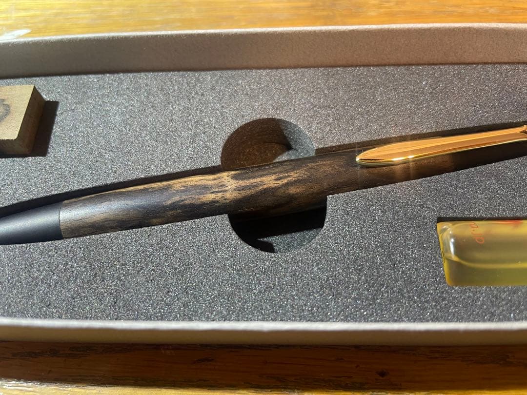 野原工芸 黒柿　シャープペンシル　旧型