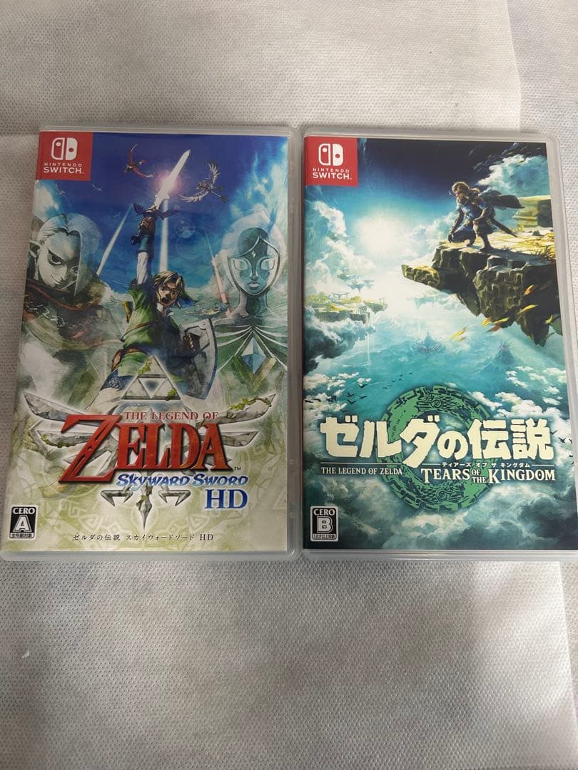 ゼルダの伝説 ティアキン&スカイウォードソードNintendo Switch