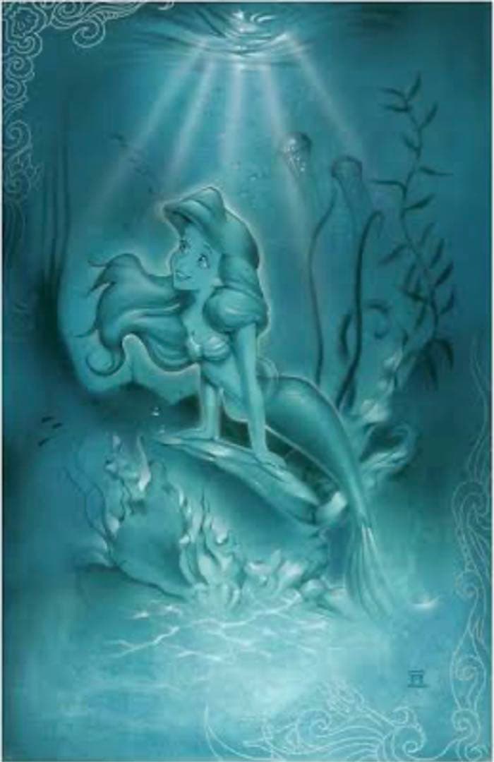 ディズニー　リトルマーメイド　ジグレー　45/95