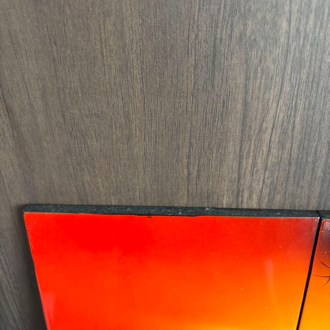 日本画風 鶴と松の木 4パネルアート