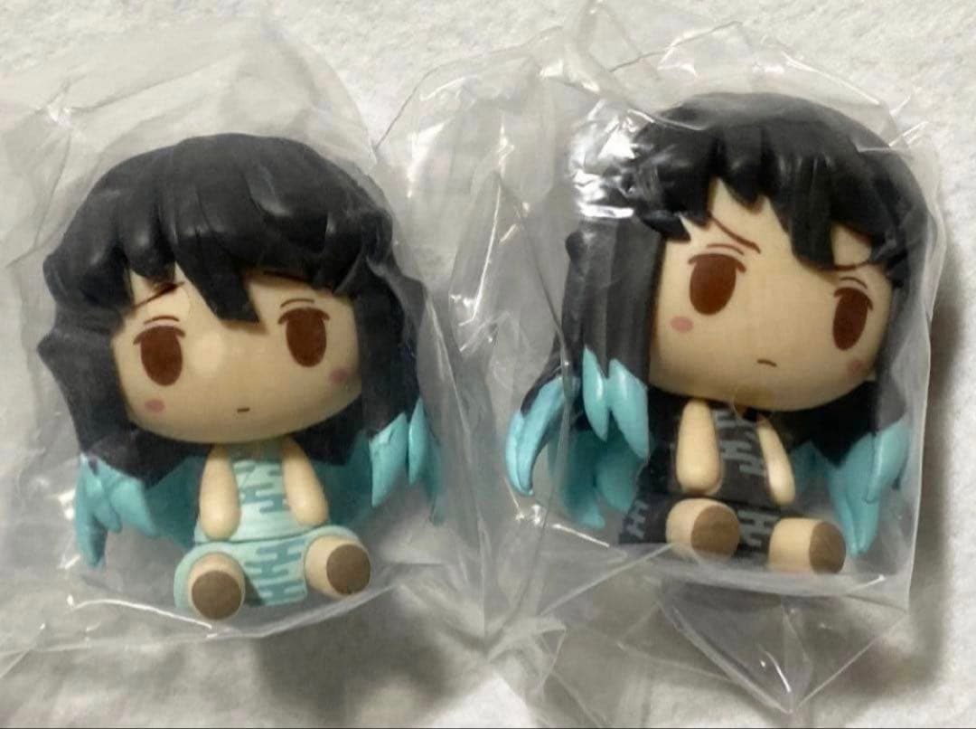 鬼滅の刃 一番くじ ～襲撃～ D賞 ちょこのっこ フィギュア 無一郎 有一郎②