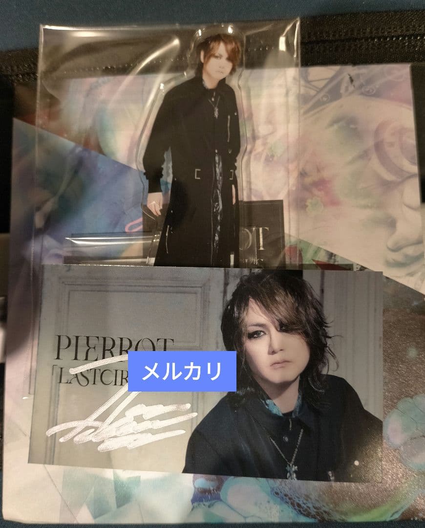 5/18 PIERROT Kアリ ロト TAKEO サイン入りステッカーアクスタ