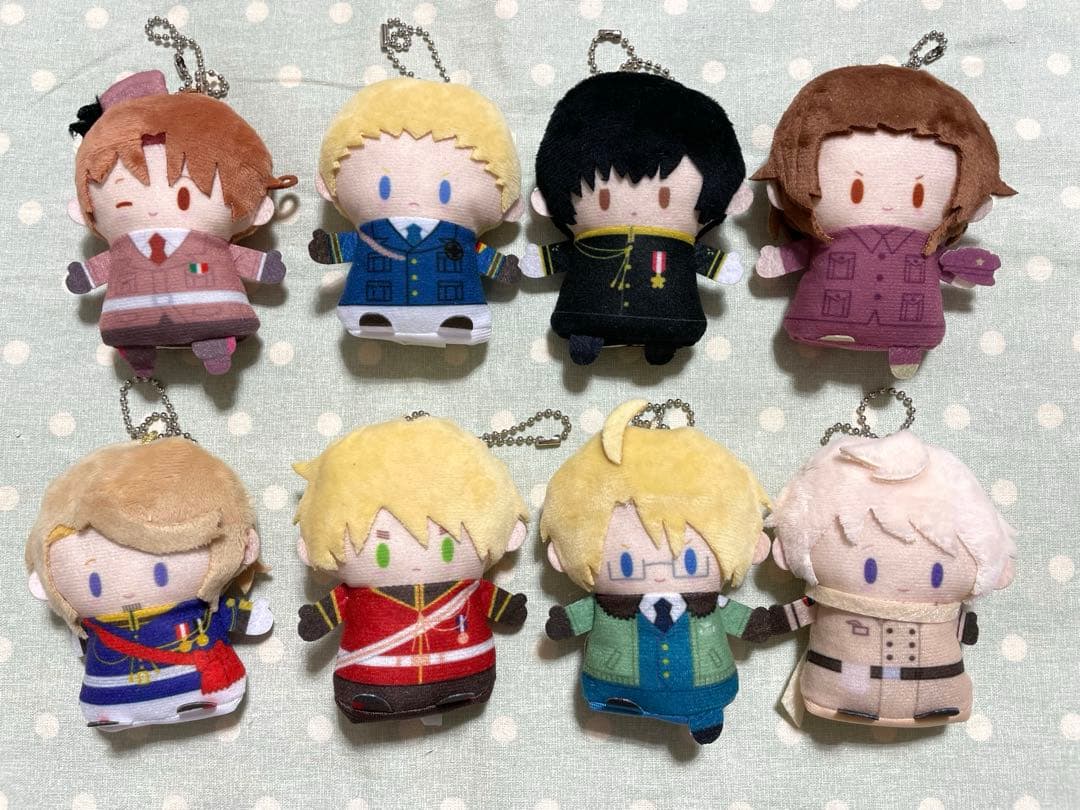 ヘタリア パペラ PUPPPELA フィンガーマスコット 全種類 セット