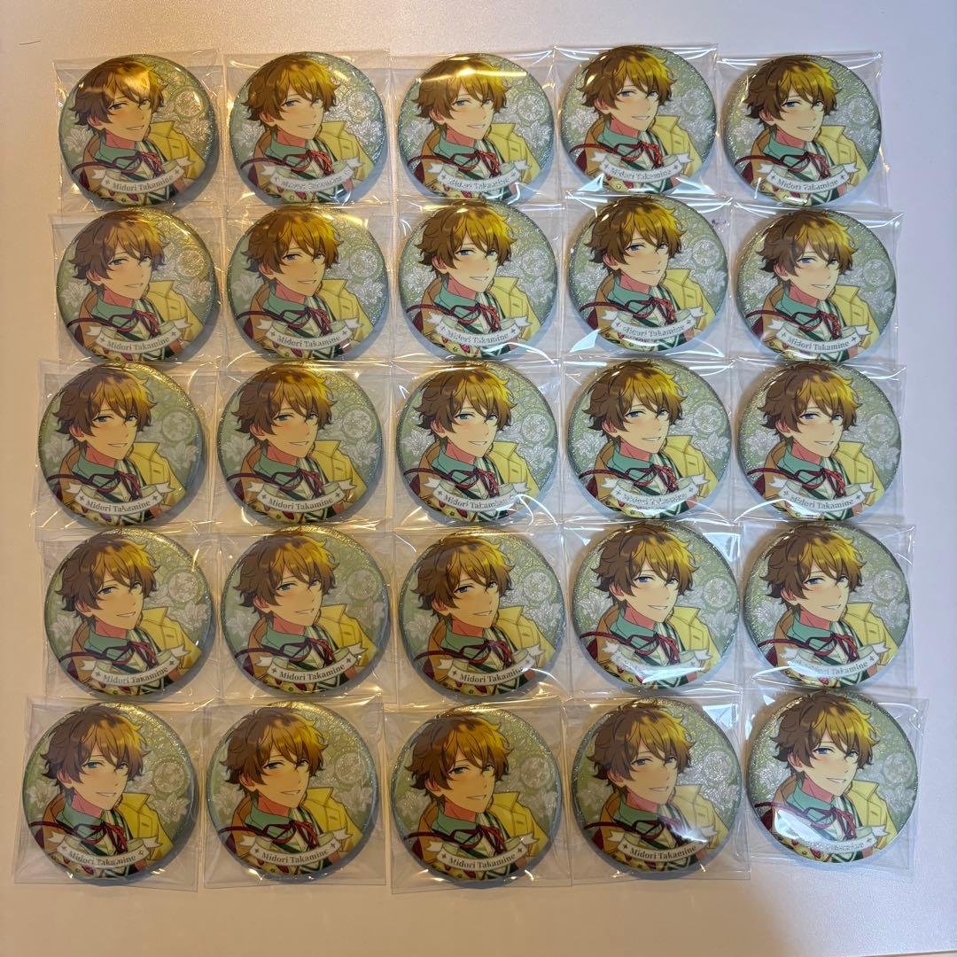 あんスタ 高峯翠 花の契約 缶バッジ 中国缶 25点