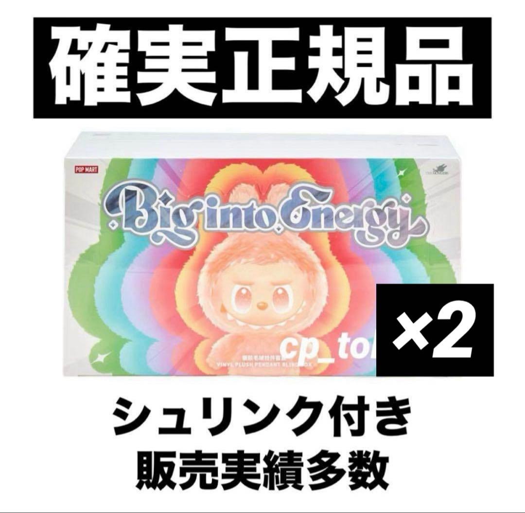 ぬいぐるみ THE MONSTERS Labubu Big into Energy 2BOX