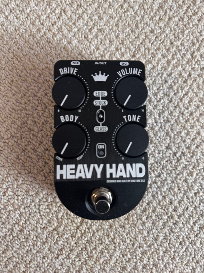 【稀少】KingTone HEAVY HAND オーバードライブ