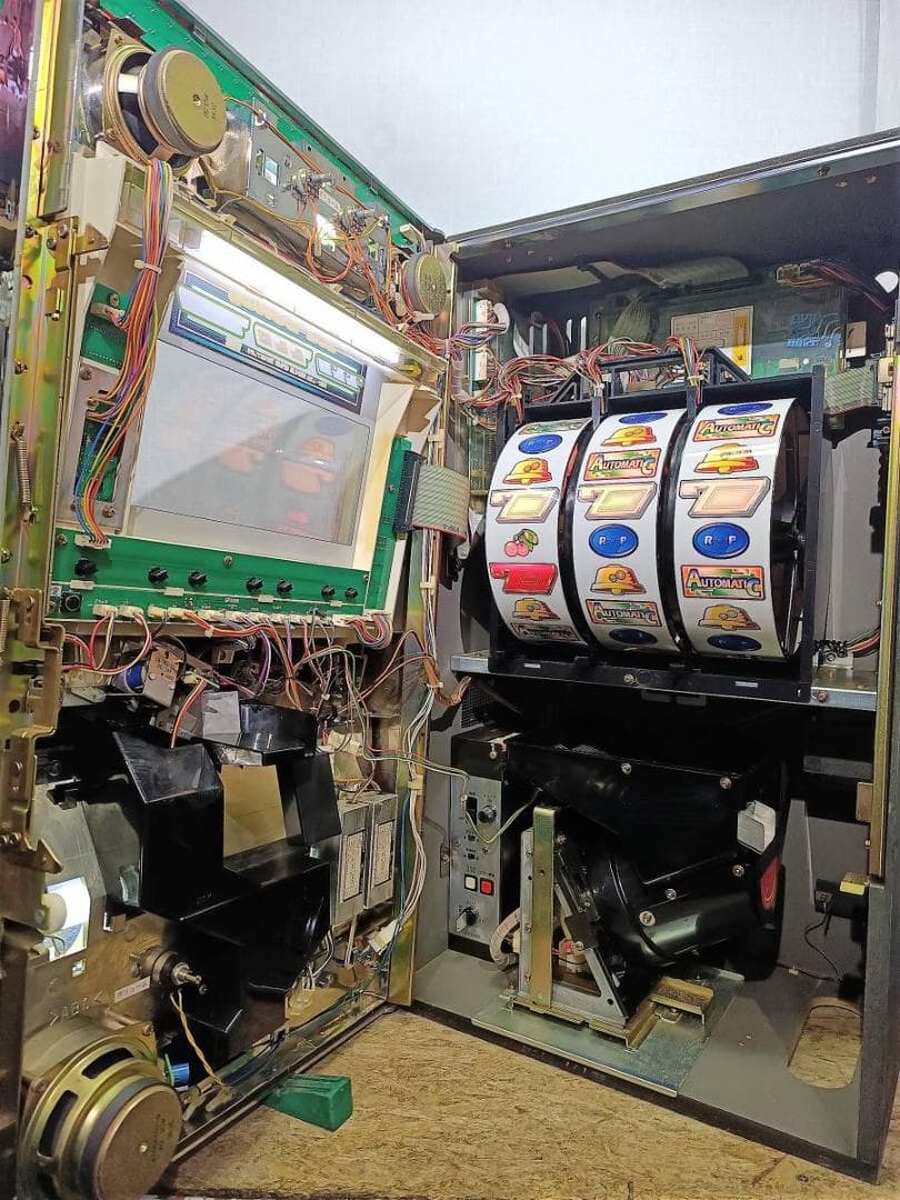 【パチスロ実機】ベルコ★オートマティック【フルオートプレイ付不要機付】