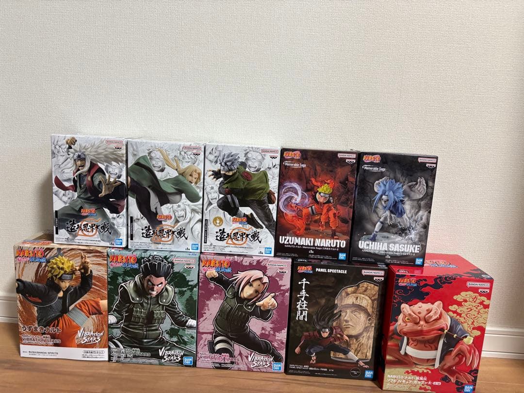 NARUTO フィギュア　10箱まとめ売り　造形忍界大戦