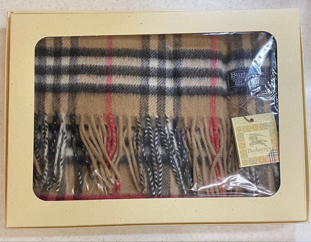 Burberry バーバリー カシミアマフラー