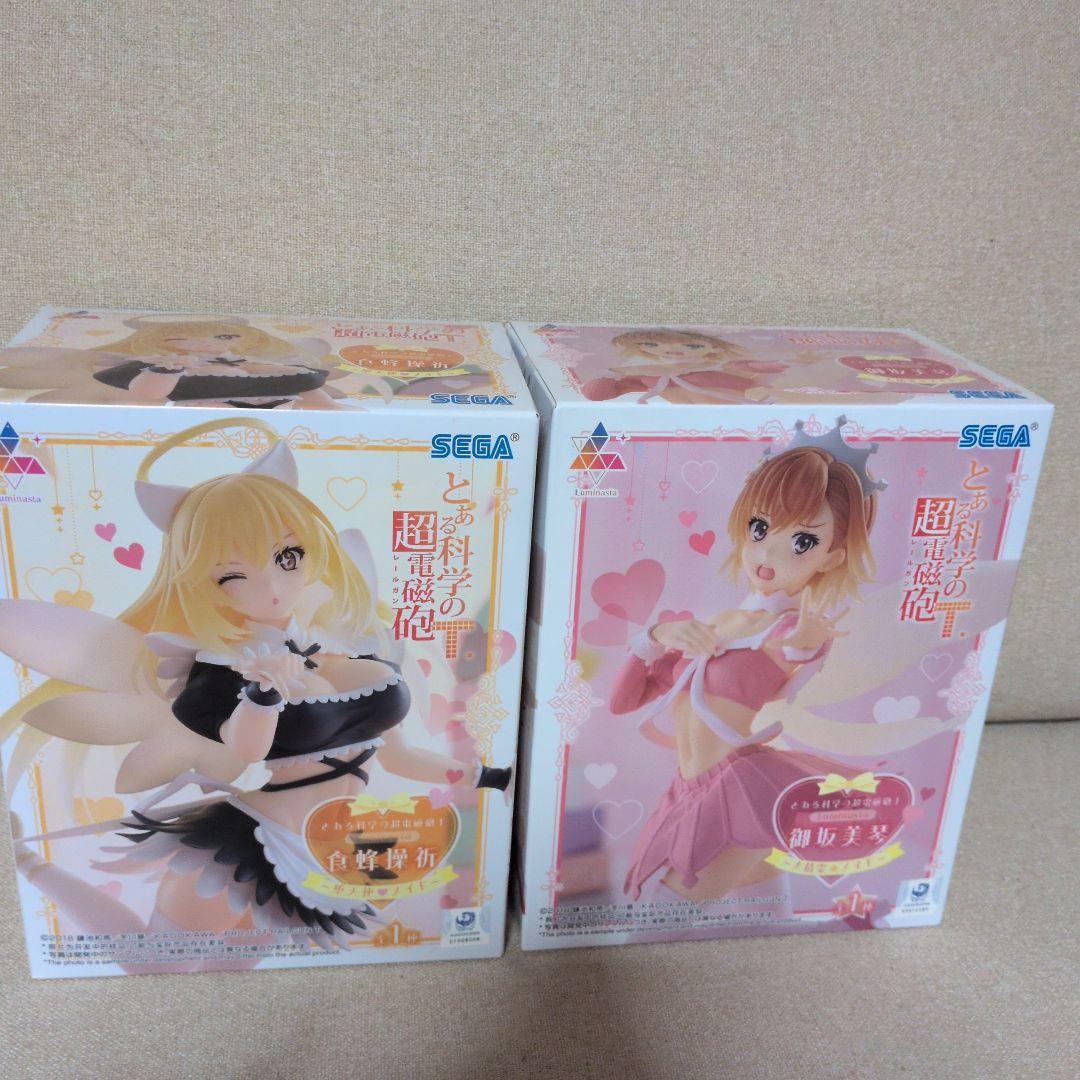 とある科学の超電磁砲T　フィギュア２体セット　御坂美琴＆食蜂操祈