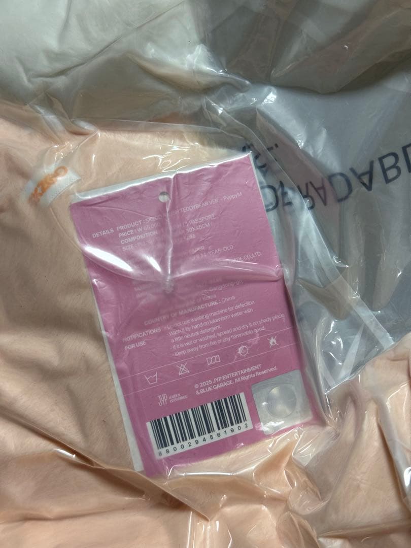 SKZOO ぬいぐるみ テディーベア TEDDYBEAR Ver. PuppyM