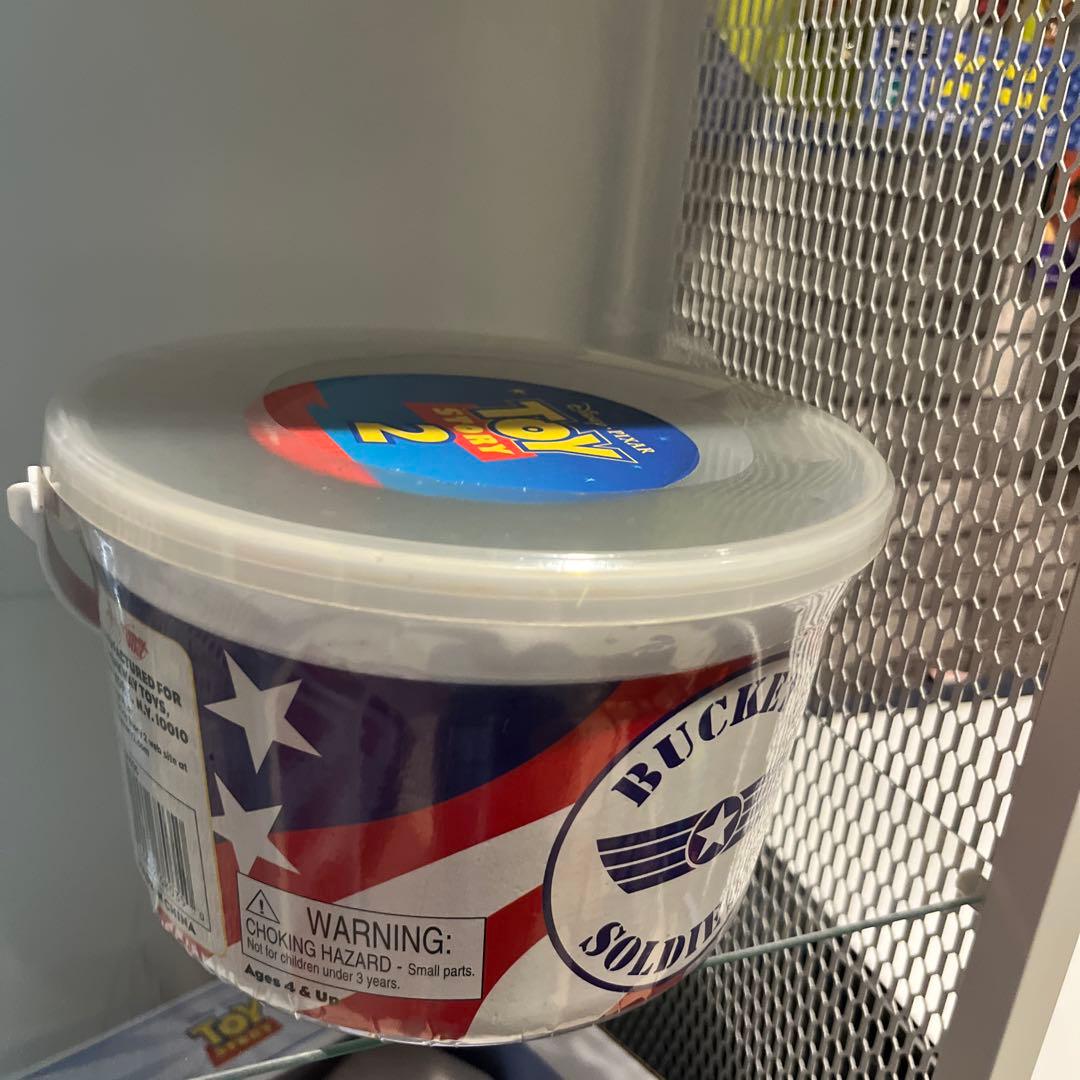 未開封 グリーンアーミーメン バケットオブソルジャーズ バケツ トイストーリー