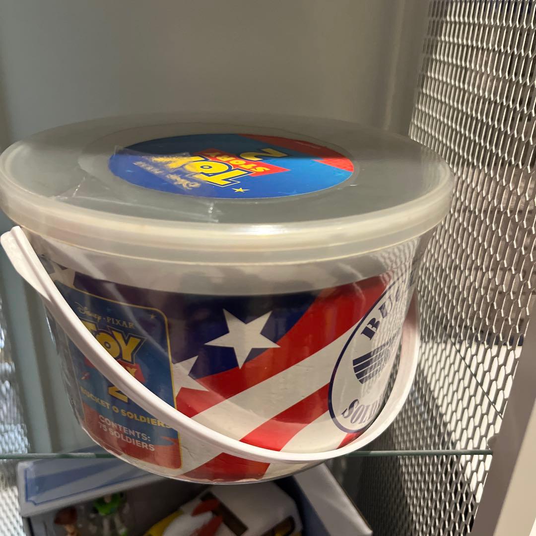 未開封 グリーンアーミーメン バケットオブソルジャーズ バケツ トイストーリー