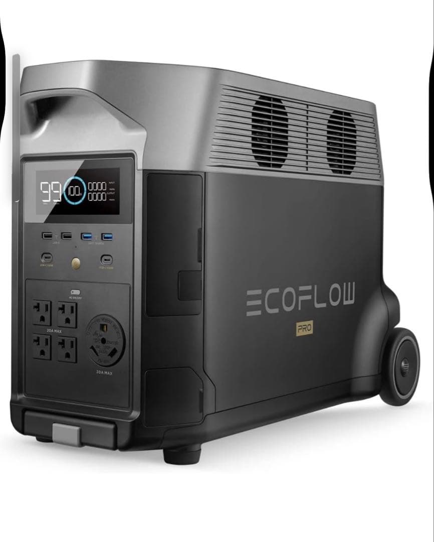 ECOFLOW ポータブル電源3600wh