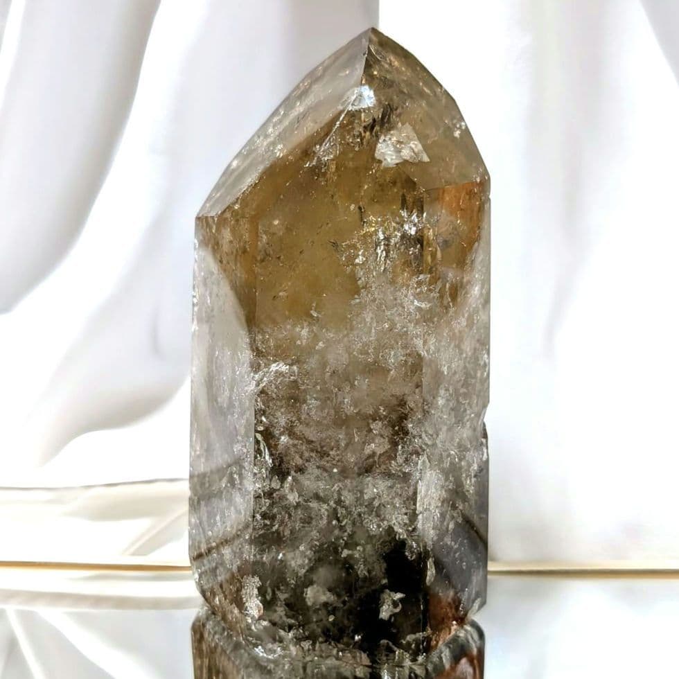 【難あり品】非加熱シトリン ポイント920 g