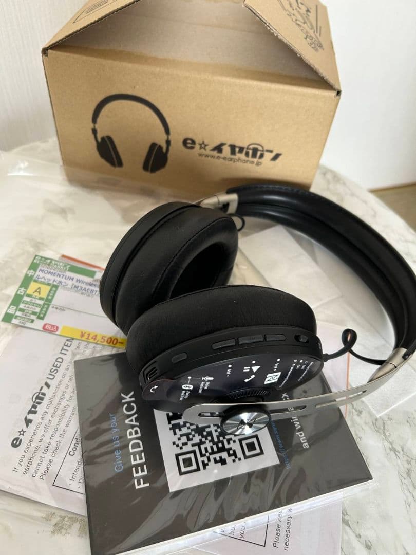 ゼンハイザー MOMENTUM ワイヤレスヘッドホン M3 美品