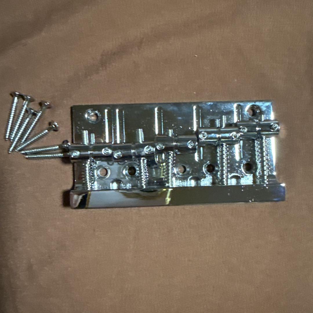 sadowsky 5弦ベース用 ブリッジ クローム