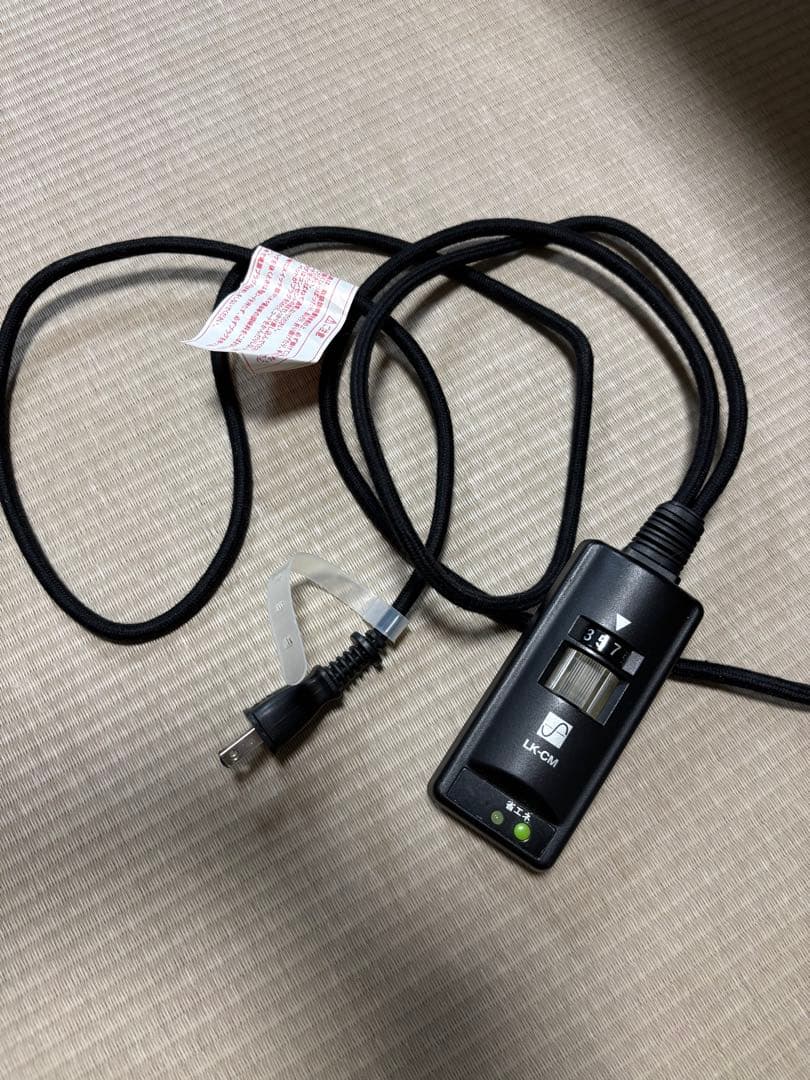 家具調コタツ　木製ダークブラウン長方形テーブル　春日工芸　引き取り限定