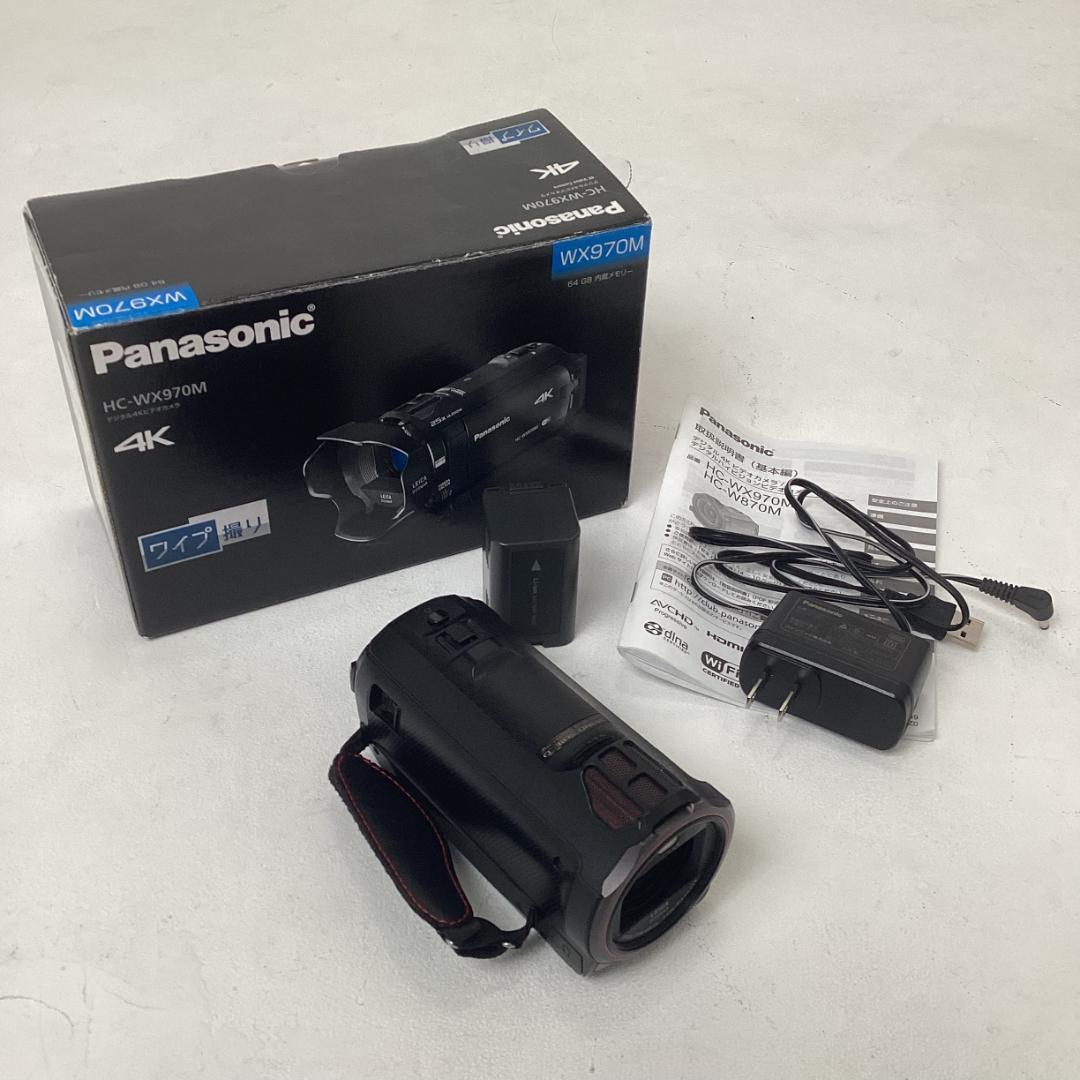 Panasonic HC-WX970M 4K ビデオカメラ 本体 【訳あり商品】