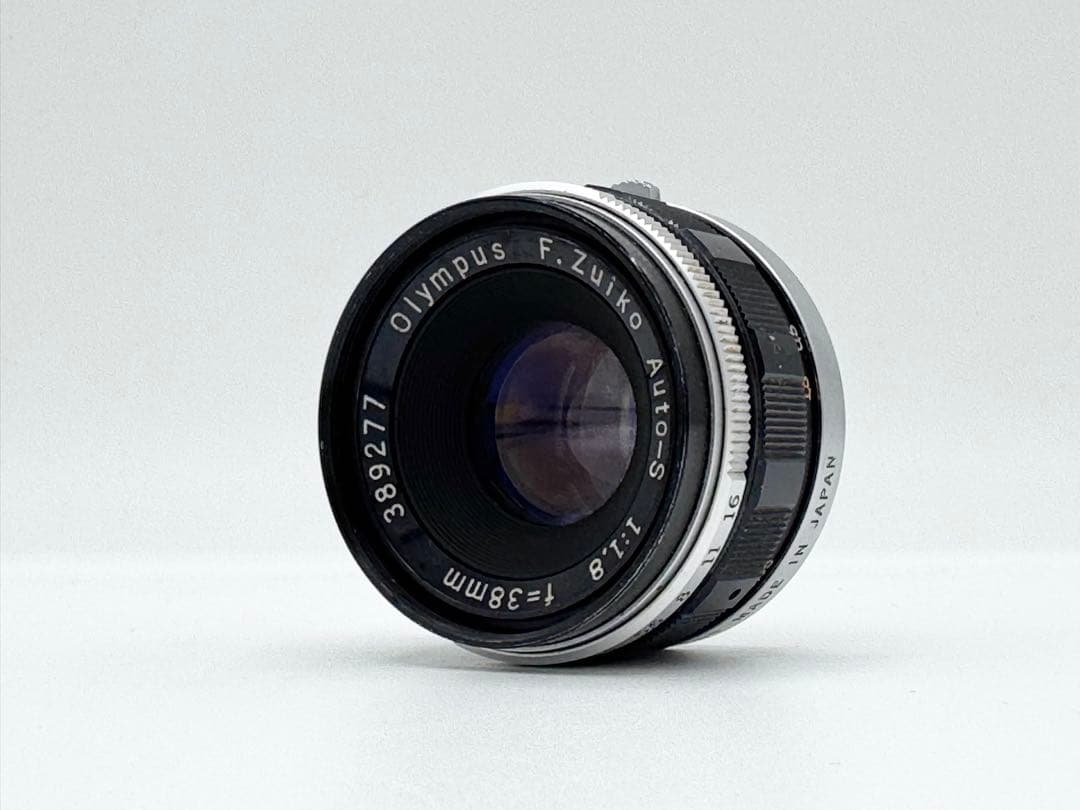 レンズ(単焦点) OLYMPUS F.Zuiko Auto-S 38mm f1.8