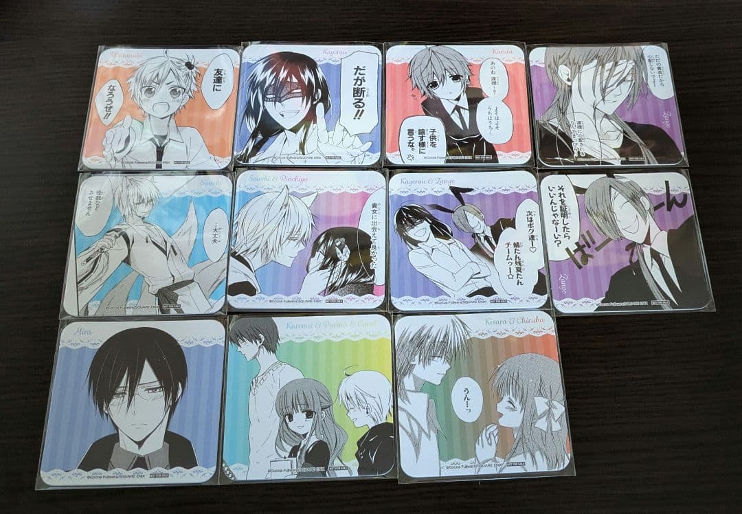 藤原ここあコラボカフェ　特典コースター