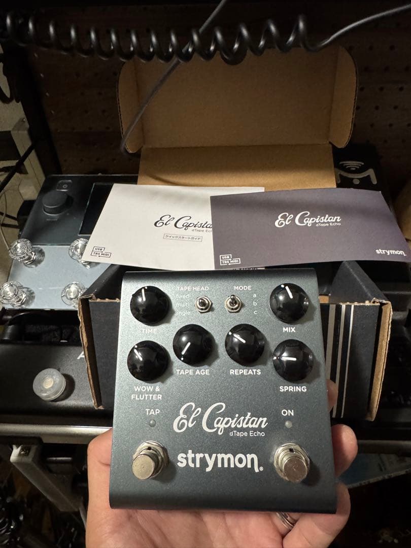 ギター strymon El Capistan Tape Echo v2