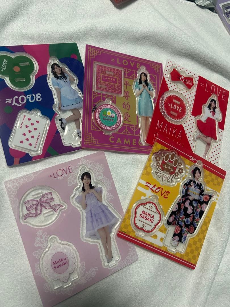 佐々木舞香イコラブ　アクスタ　【POISON girl】【CAMEO】他3点