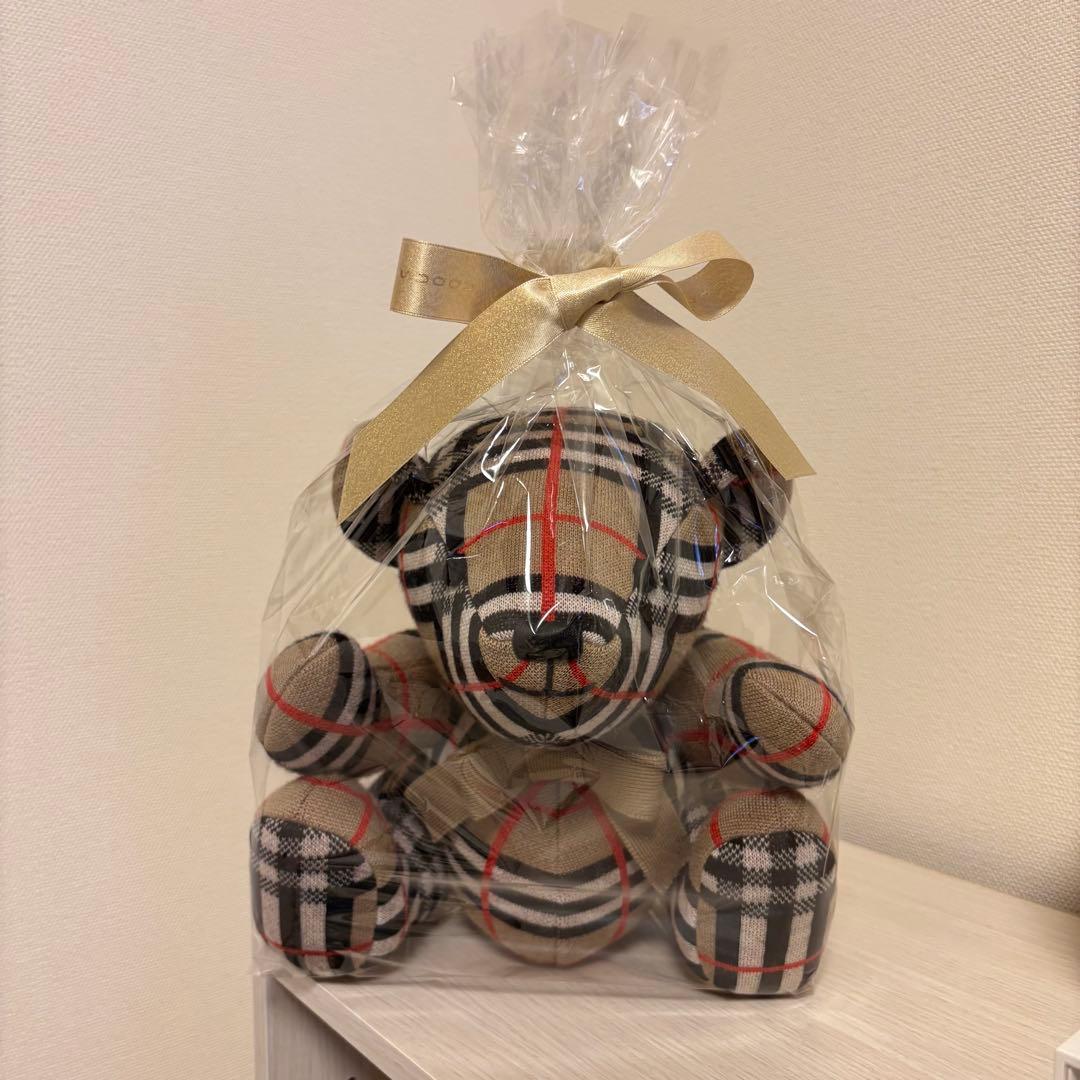BURBERRY テディベア ベア くま ぬいぐるみ ノバチェック