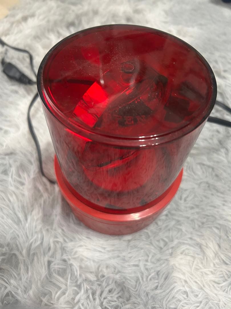 パトライト　赤色点滅ライト AM-100