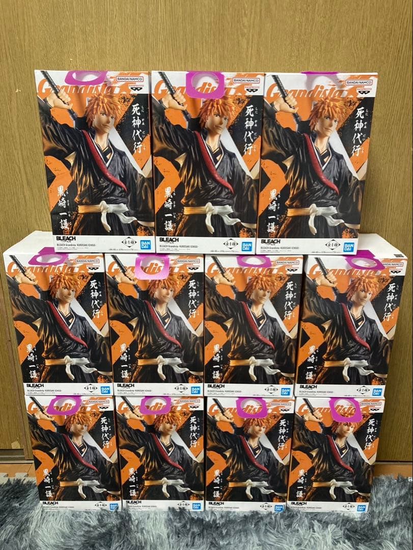 BLEACH MAXIMATIC Grandista 黒崎一護 フィギュア15個