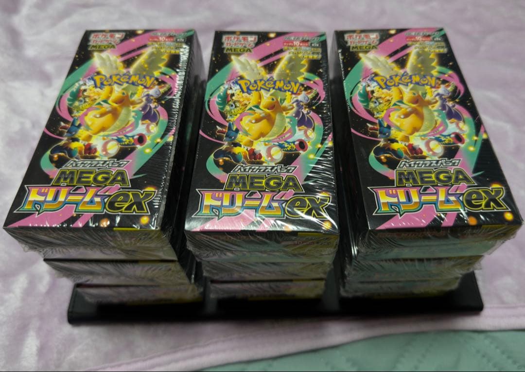 ポケモンカードゲーム メガドリームEX 9箱　(シュリンク付き)