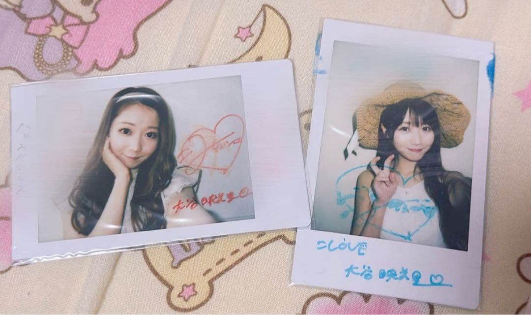 イコラブ 大谷映美里 直筆サイン入り チェキ まとめ 当選品