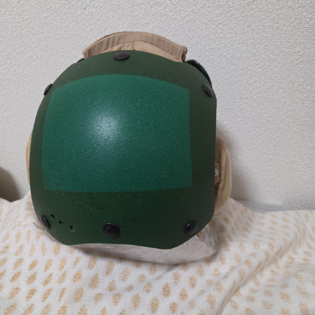 米軍　実物　フライトデッキクルー　ヘルメット グリーン　７ 1/2