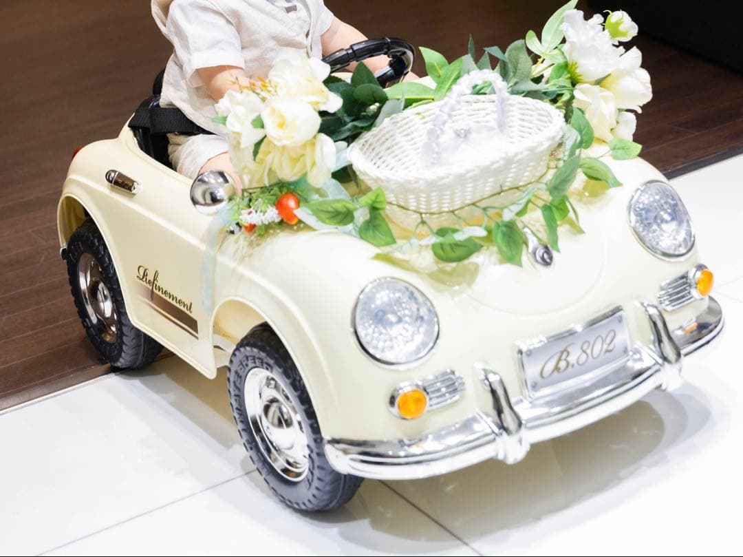 リングボーイ　ラジコンカー　結婚式　ラジコンカーリングガール