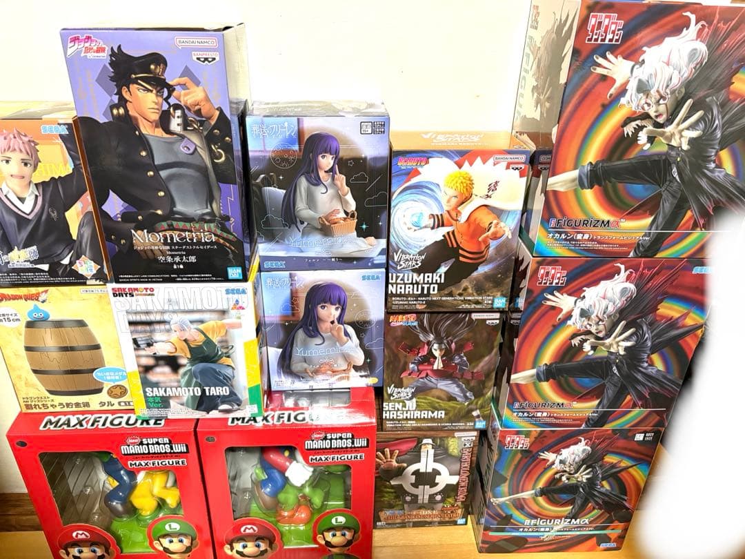 お兄ちゃんはおしまい　ナルト他　フィギュア　貯金箱　追加1個　合計15個