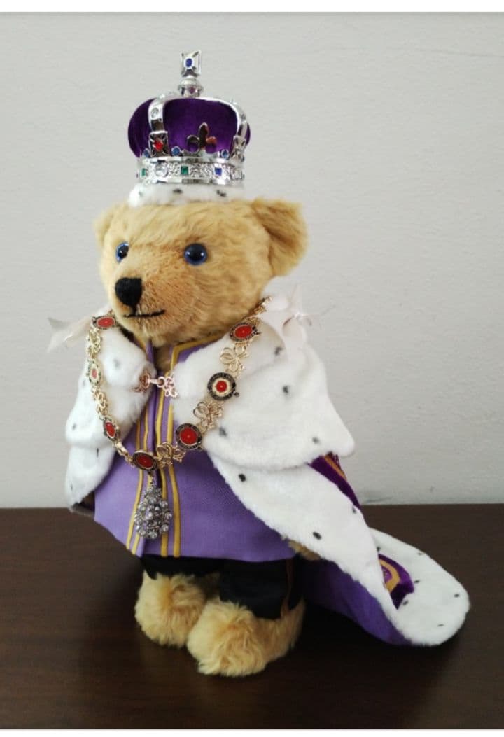 メリーソート　チャールズ国王　戴冠式　新品未使用　ぬいぐるみ　イギリス
