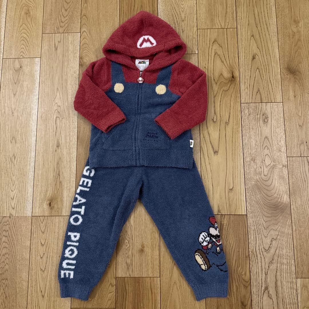 GELATO PIQUE スーパーマリオ ルームウェアS110cm−120cm