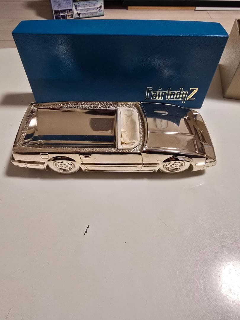 Fairlady Z ゴールド　日産/フェアレディZ/シガレットケース/小物入れ