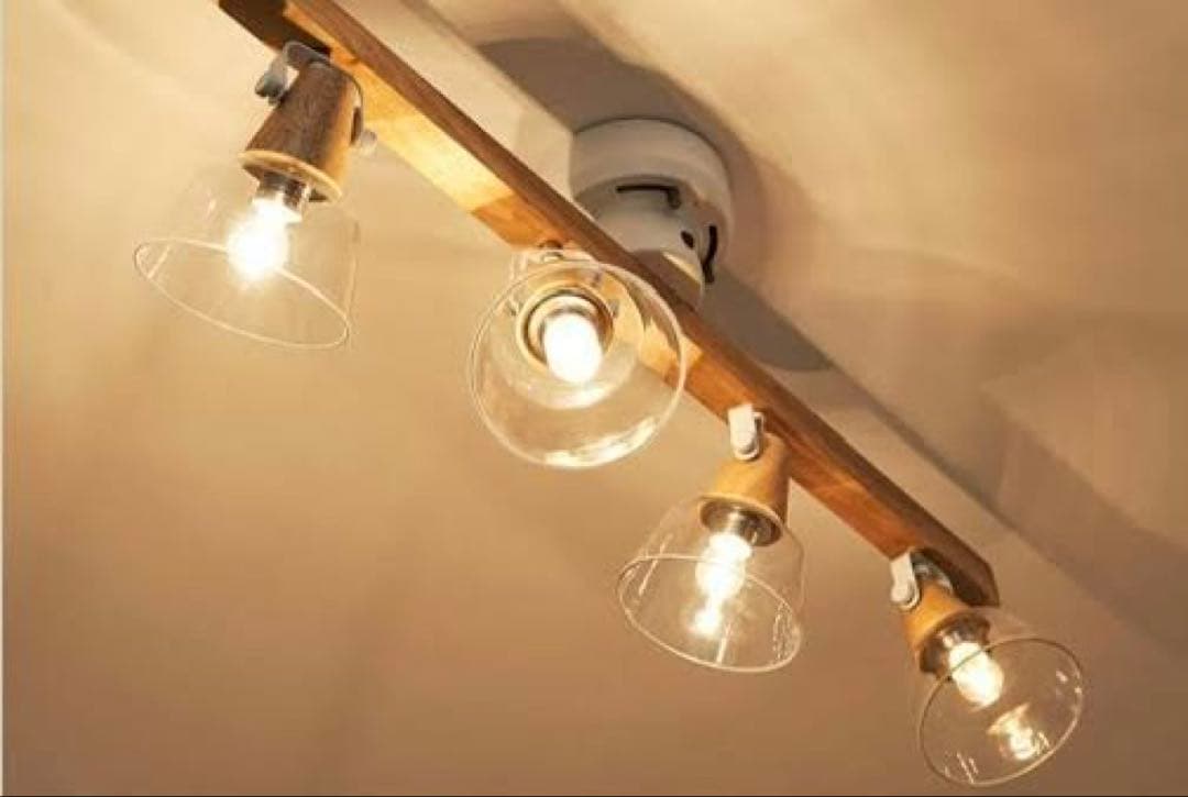 【最終値下】【新品未使用】LOWYA ジャスミーナ2 4灯シーリングライト