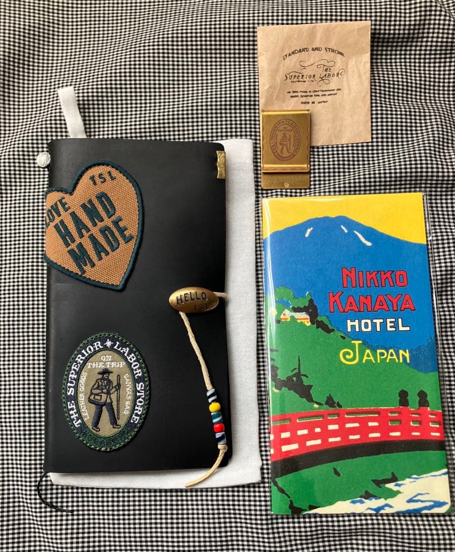 T.S.L倉敷限定 カスタム トラベラーズノート ブラック tsl倉敷