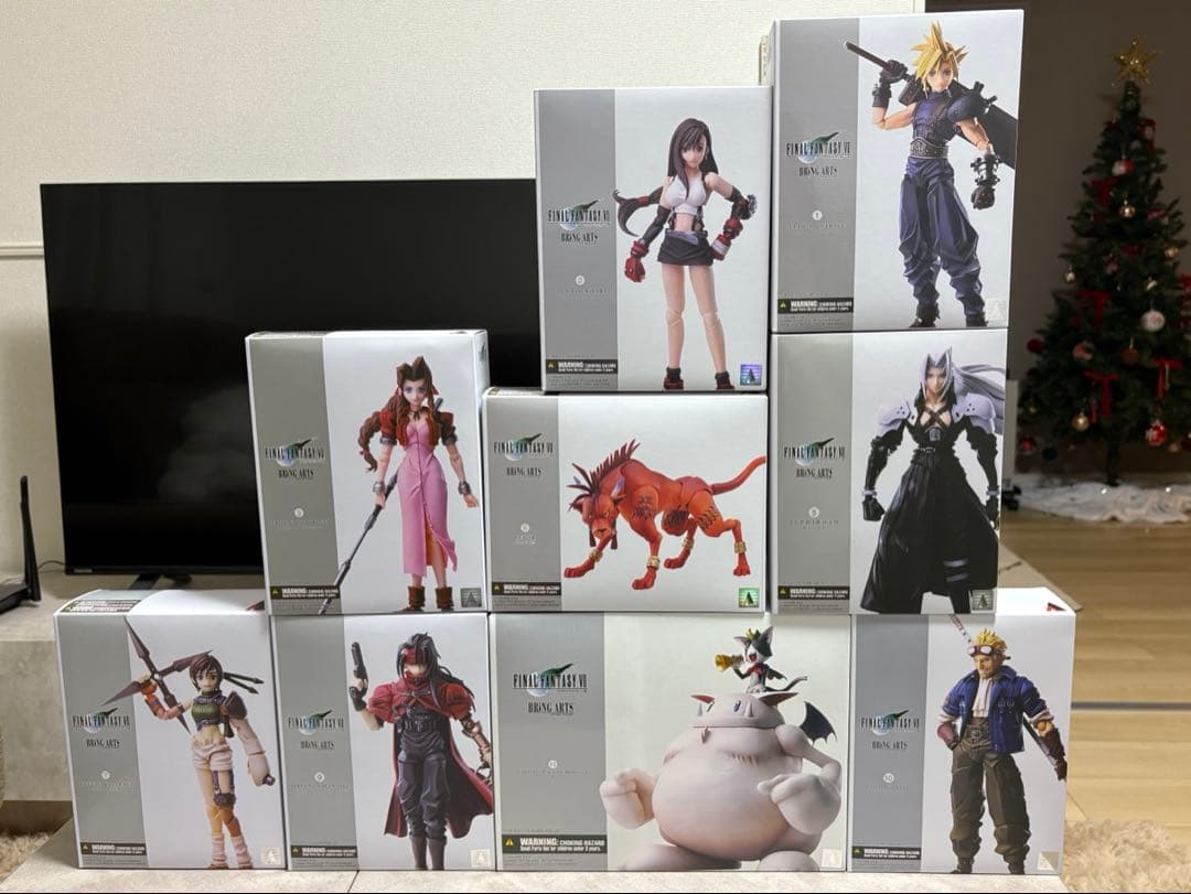 ファイナルファンタジーVII ブリングアーツ フィギュア 9体セットバレット欠品