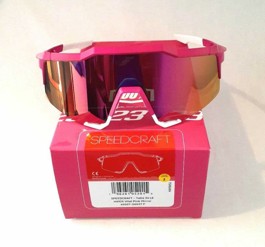 100% Speedcraft タティス 2024 ワンハンドレッド サングラス