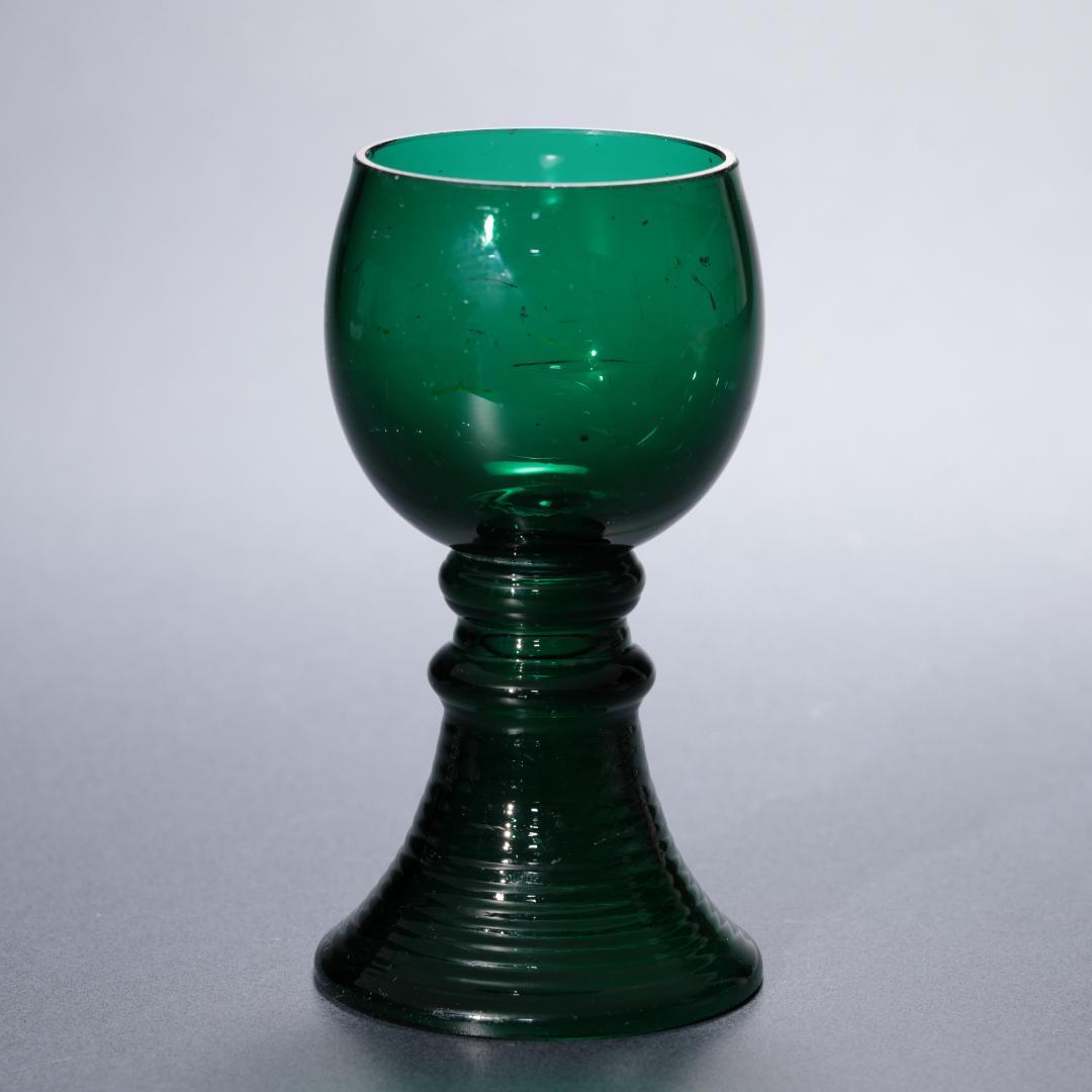 アンティークグラス　レーマーグラス　グリーン　R1341ダI