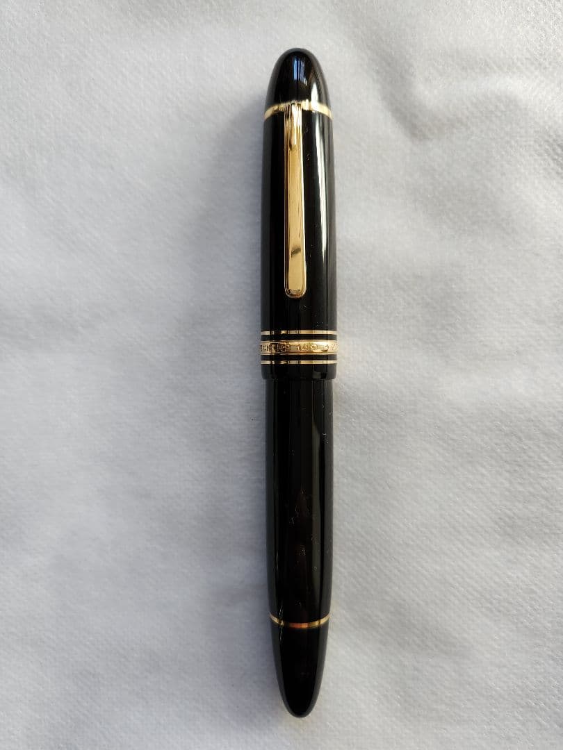 極美品 モンブラン １４９ １４Ｃ 中白 Fニブ 段無エボナイト芯