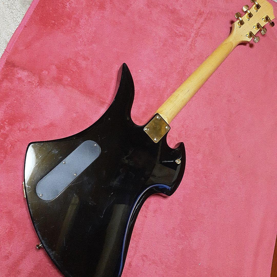 【良・美品】サイケペイント・hideモデル。モッキンバード。ソフトケース付属。