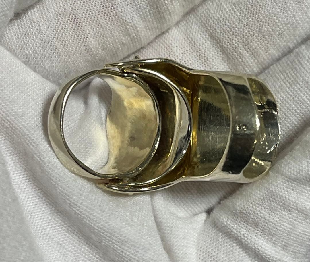 S11号ゴールド廃盤JSBヴィヴィアンウエストウッド正規品ナックルリングNANA