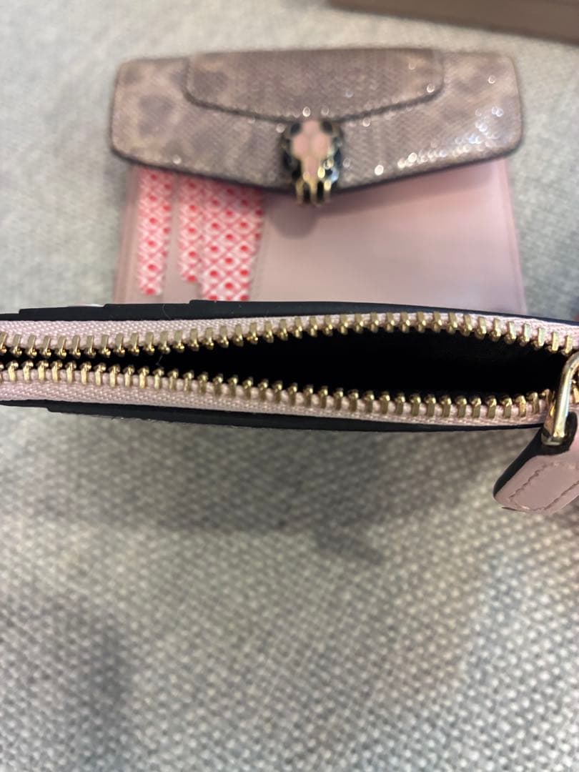 BVLGARI ブルガリセルペンティ フォーエバー 二つ折り財布