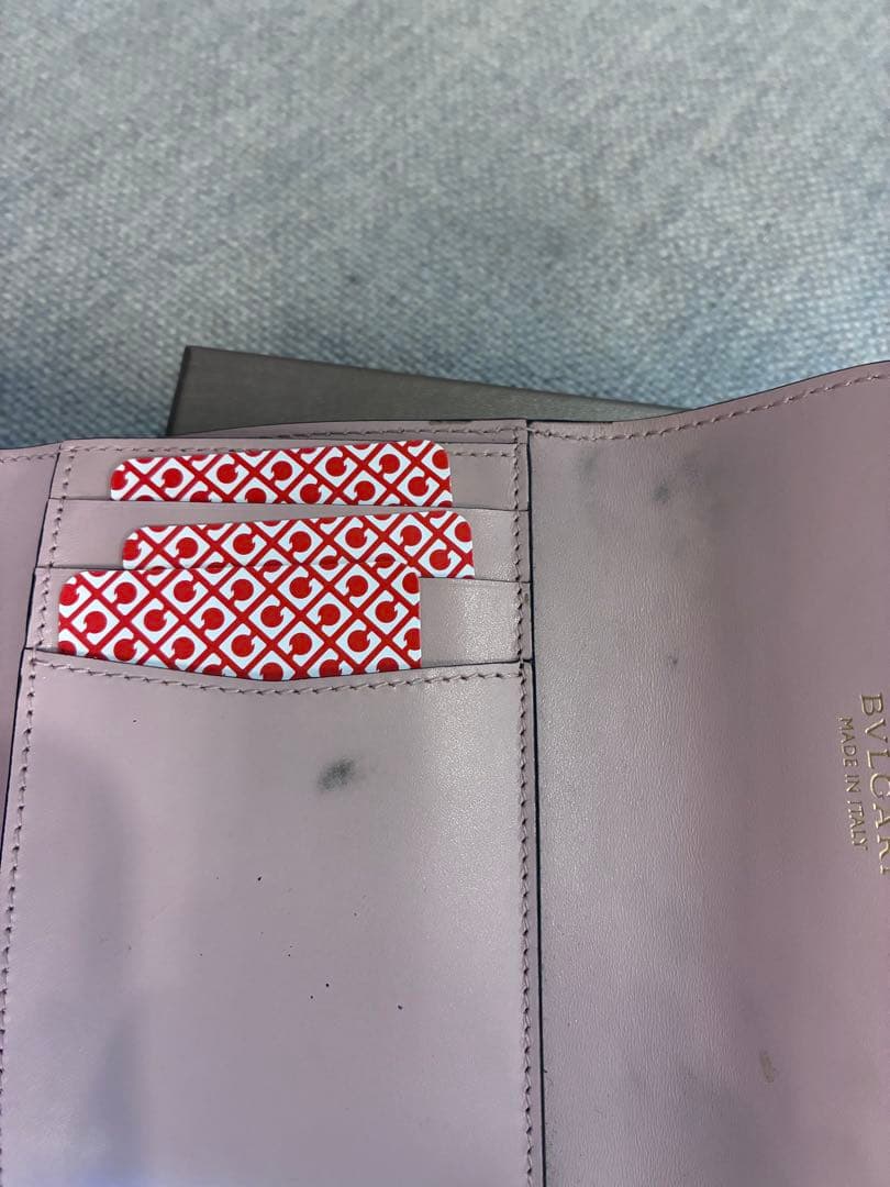 BVLGARI ブルガリセルペンティ フォーエバー 二つ折り財布