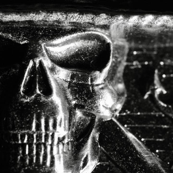 ONE PIECE ワンピース　モンキー.D.ルフィ　メタルバッジ　髑髏　ドクロ